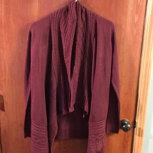 Maroon Cardigan